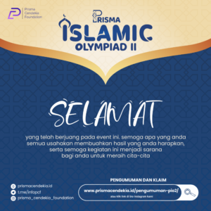 PENGUMUMAN PRISMA ISLAMIC OLYMPIAD 2