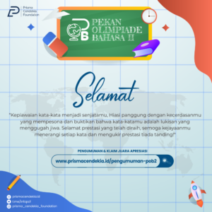 PENGUMUMAN PEKAN OLIMPIADE BAHASA II