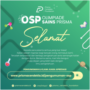 PENGUMUMAN OLIMPIADE SAINS PRISMA