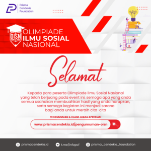 PENGUMUMAN OLIMPIADE ILMU SOSIAL NASIONAL