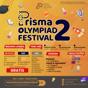 KISI-KISI PRISMA OLYMPIAD FESTIVAL 2