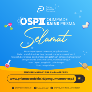 PENGUMUMAN OLIMPIADE SAINS PRISMA II