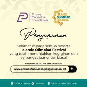 PENGUMUMAN ISLAMIC OLIMPIAD FESTIVAL