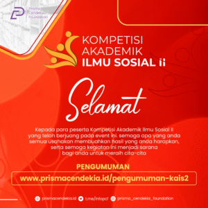 PENGUMUMAN KOMPETISI AKADEMIK ILMU SOSIAL II