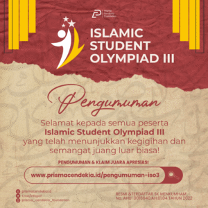 PENGUMUMAN ISLAMIC STUDENT OLYMPIAD III