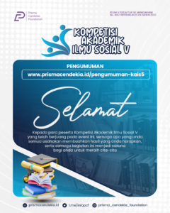 PENGUMUMAN KOMPETISI AKADEMIK ILMU SOSIAL V