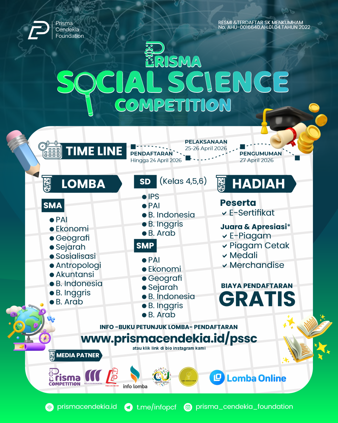 PRISMA SOCIAL SCIENCE COMPETITION 2026