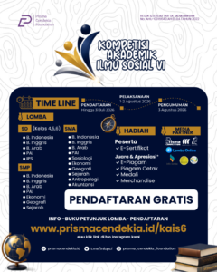 PENGUMUMAN KOMPETISI AKADEMIK ILMU SOSIAL VI