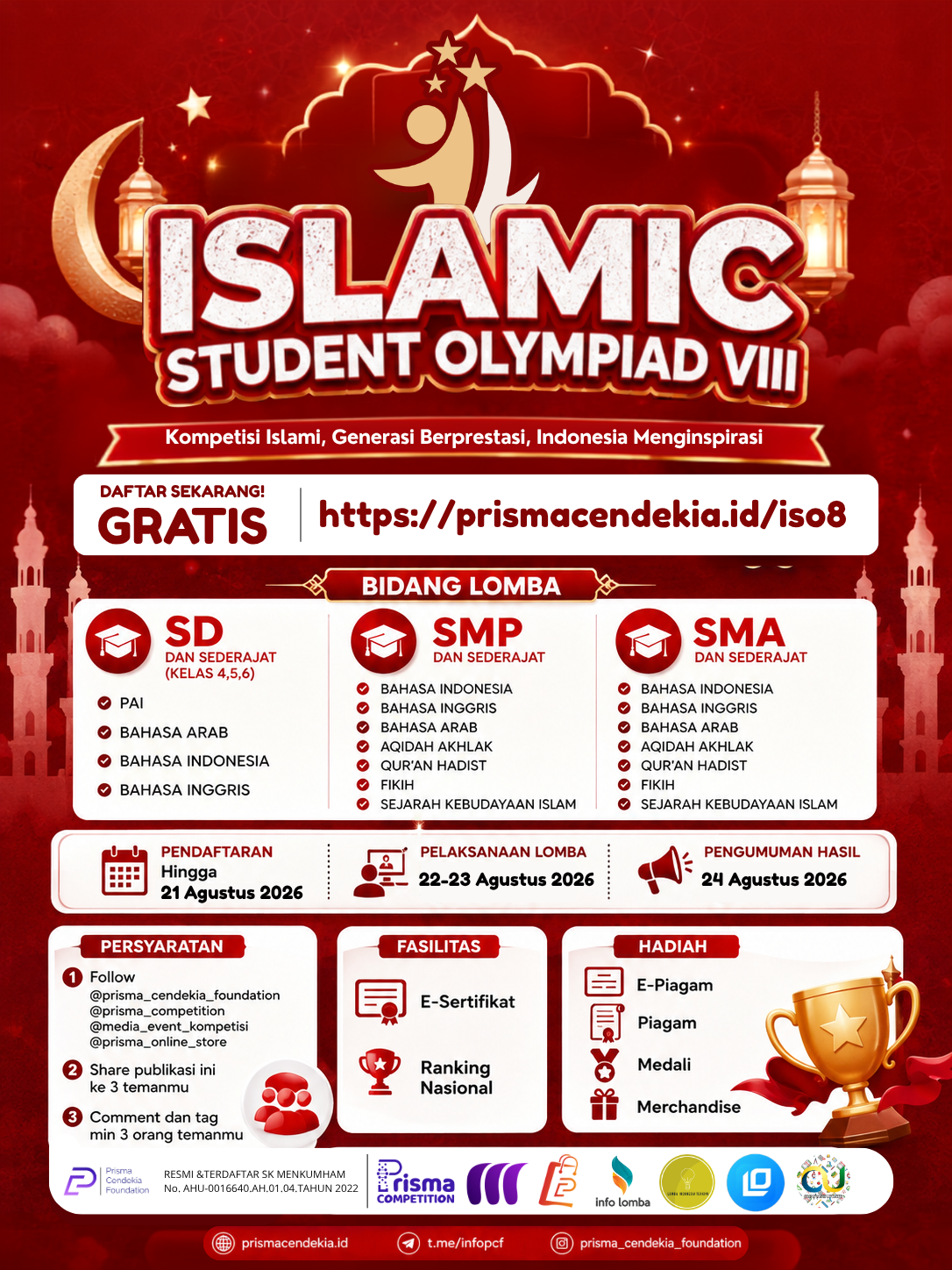 ISLAMIC STUDENT OLYMPIAD VIII