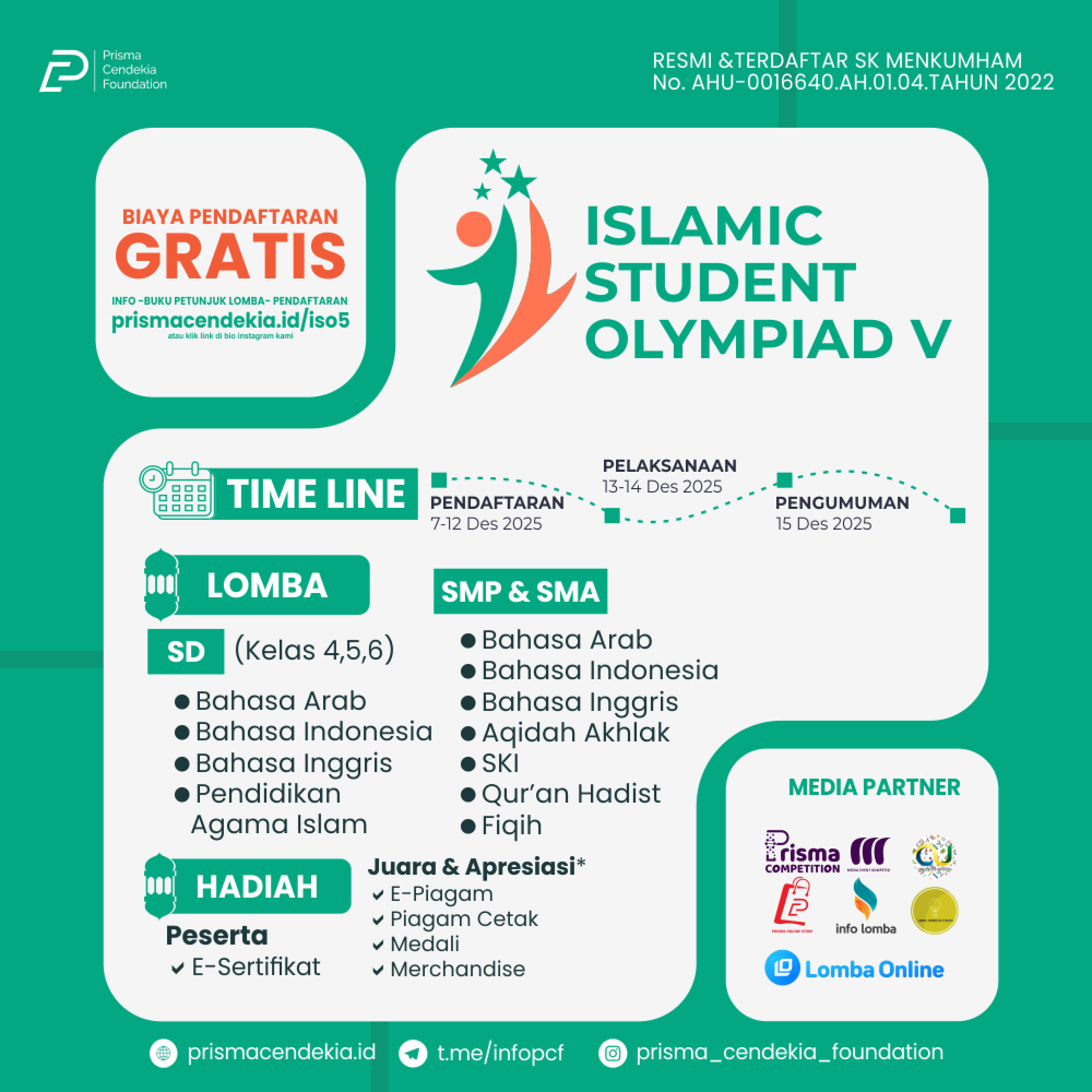 KISI-KISI ISLAMIC STUDENT OLYMPIAD V