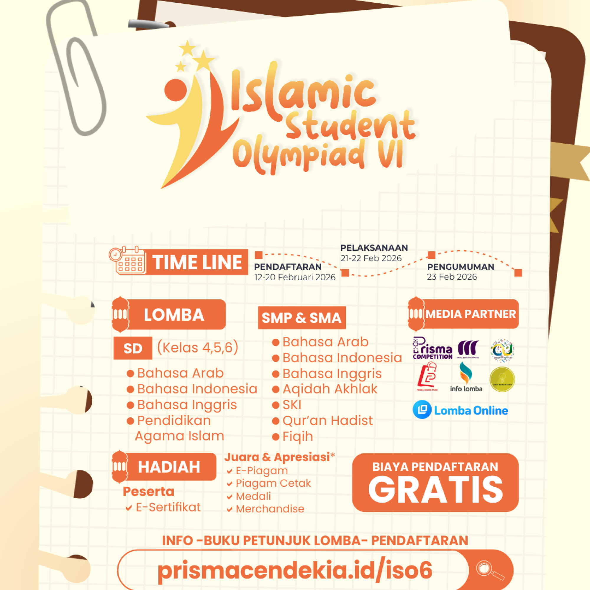 KISI-KISI ISLAMIC STUDENT OLYMPIAD VI