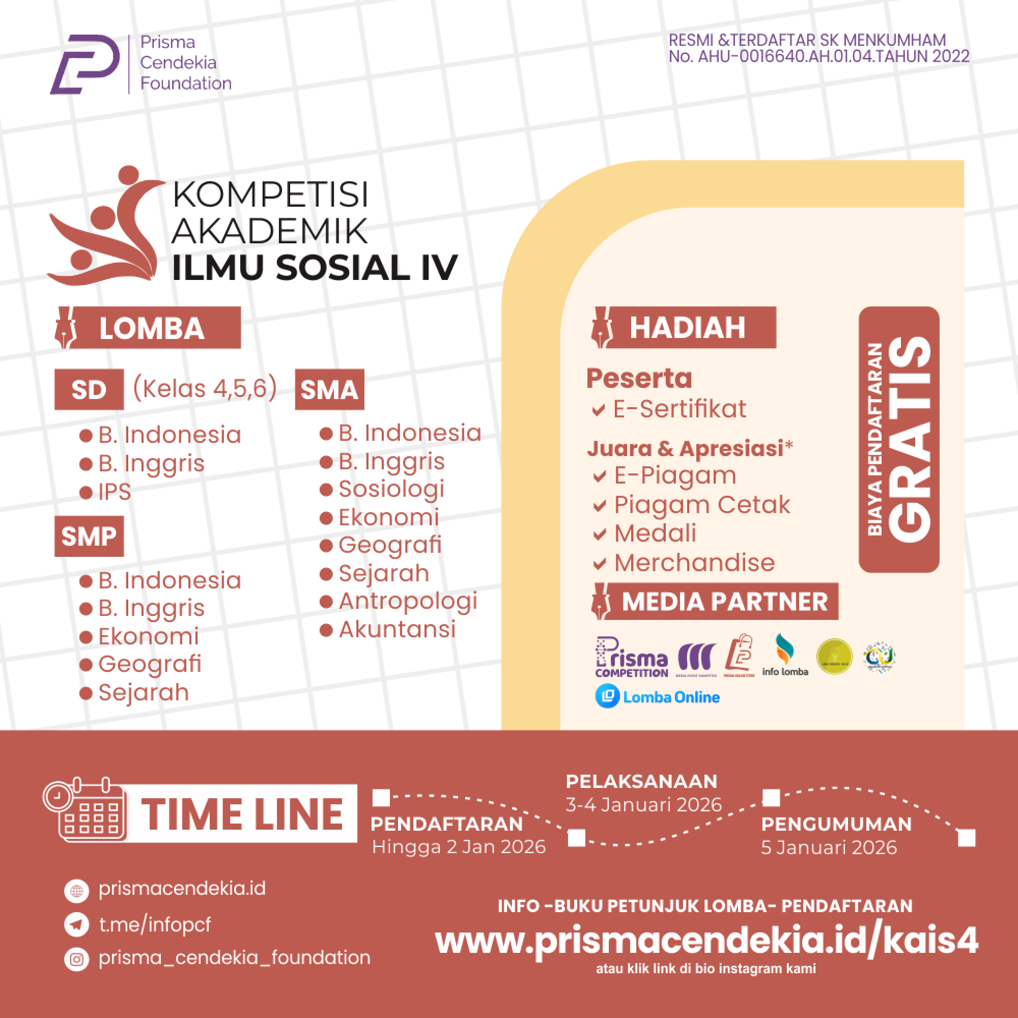 KOMPETISI AKADEMIK ILMU SOSIAL IV