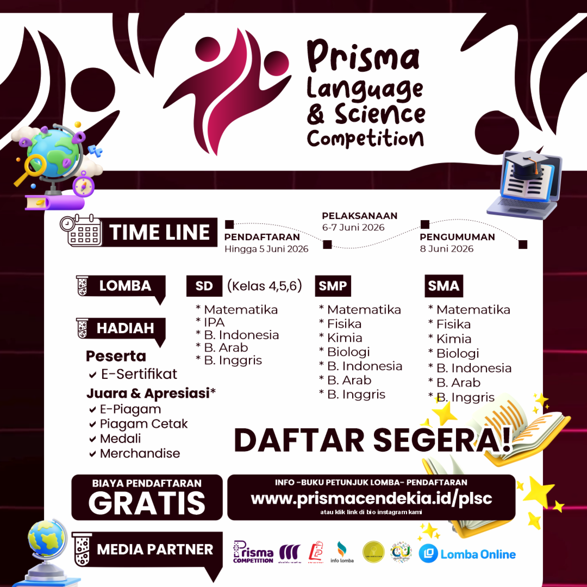 PRISMA LANGUAGE & SCIENCE COMPETITION