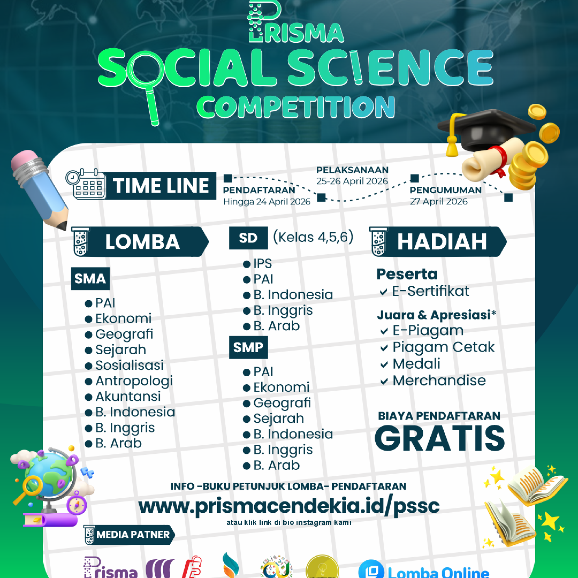 PRISMA SOCIAL SCIENCE COMPETITION 2026